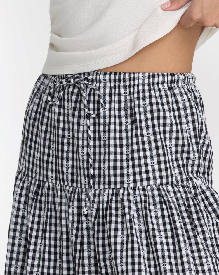 RVCA GO WEST MIDI SKIRT