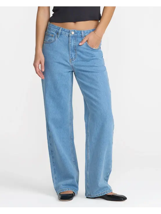 RVCA Coco Relaxed Straight Leg Jean