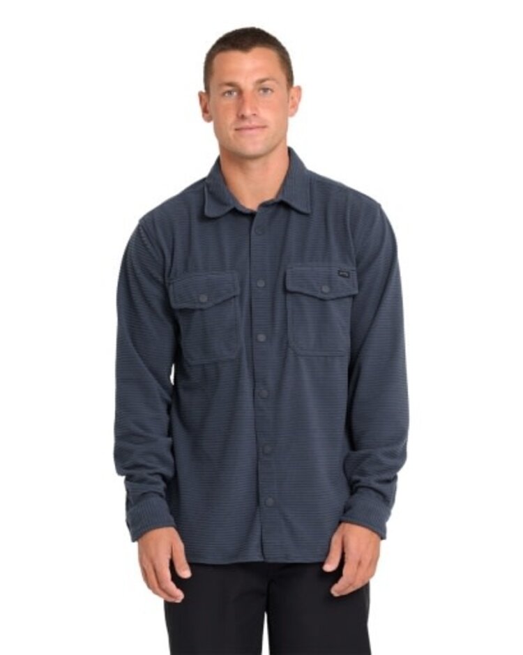 BILLABONG ADVENTURE DIVISION RIDGE LONG SLEEVE FLEECE OVERSHIRT