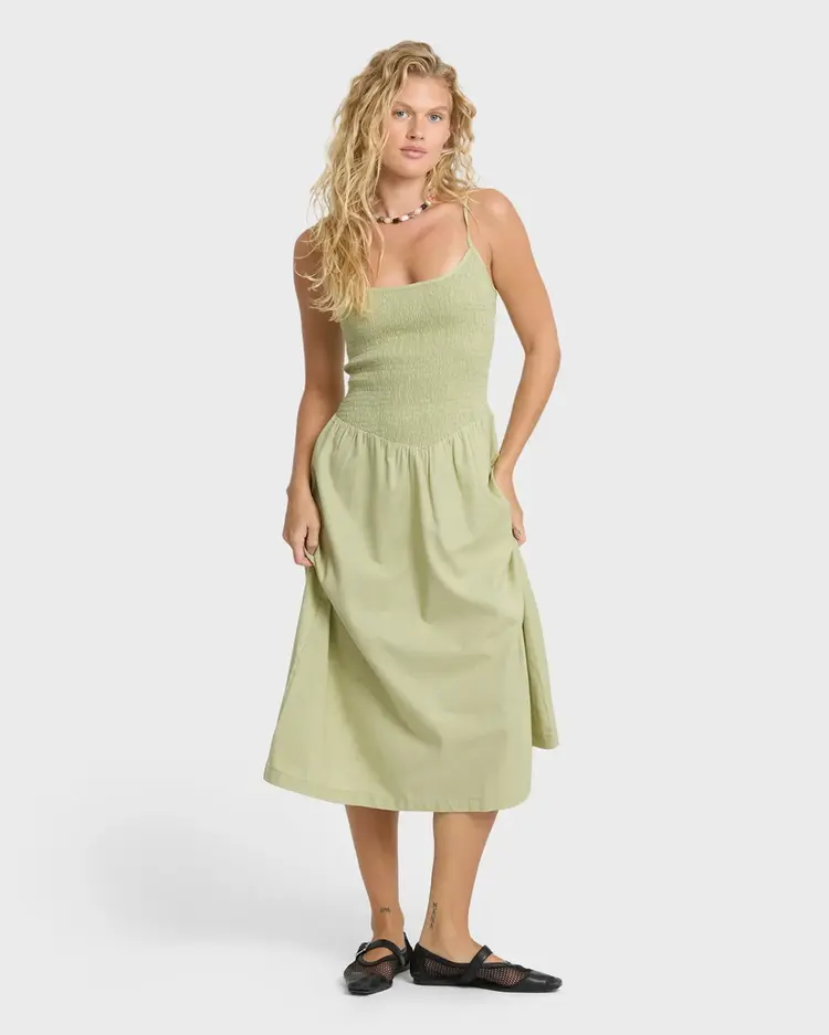 BILLABONG HIDDEN COVE MIDI DRESS