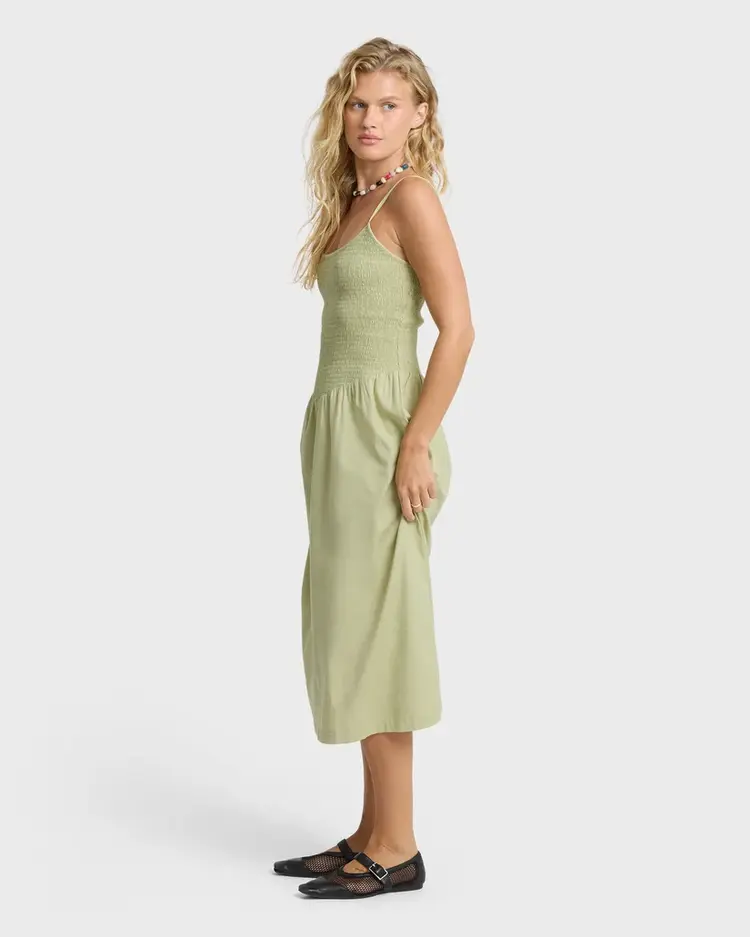 BILLABONG HIDDEN COVE MIDI DRESS