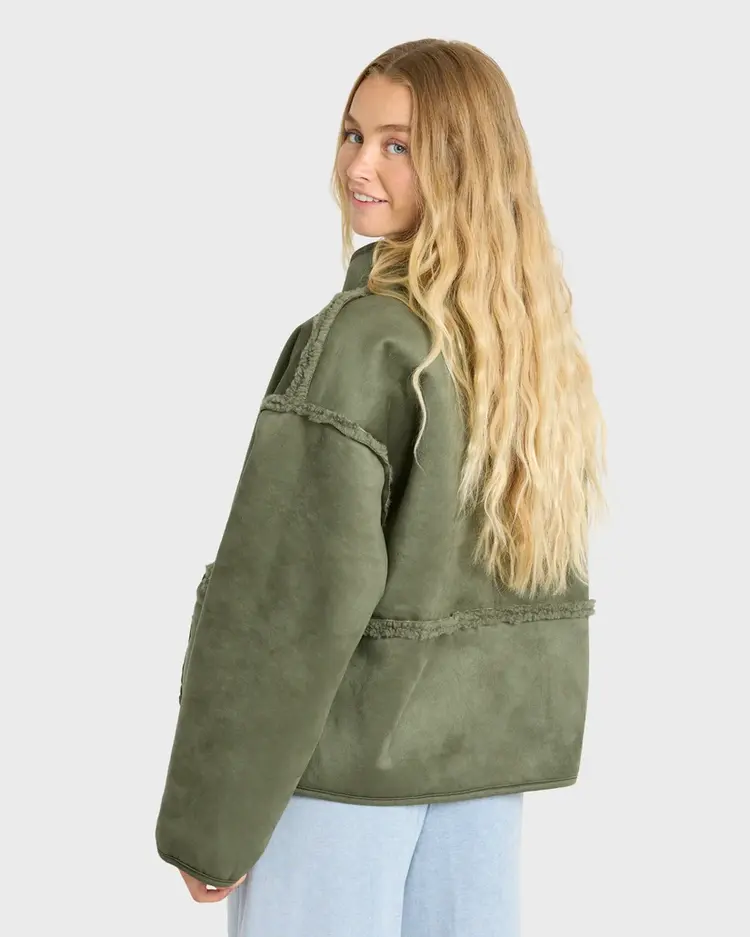 BILLABONG CAMPER REVERSIBLE FLEECE JACKET