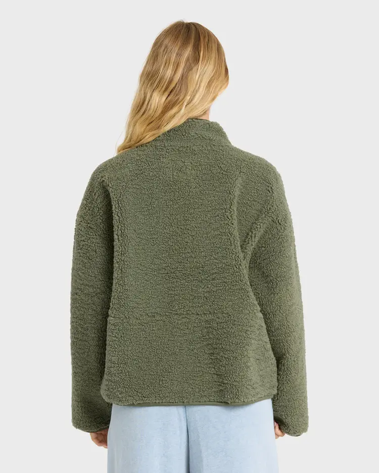 BILLABONG CAMPER REVERSIBLE FLEECE JACKET