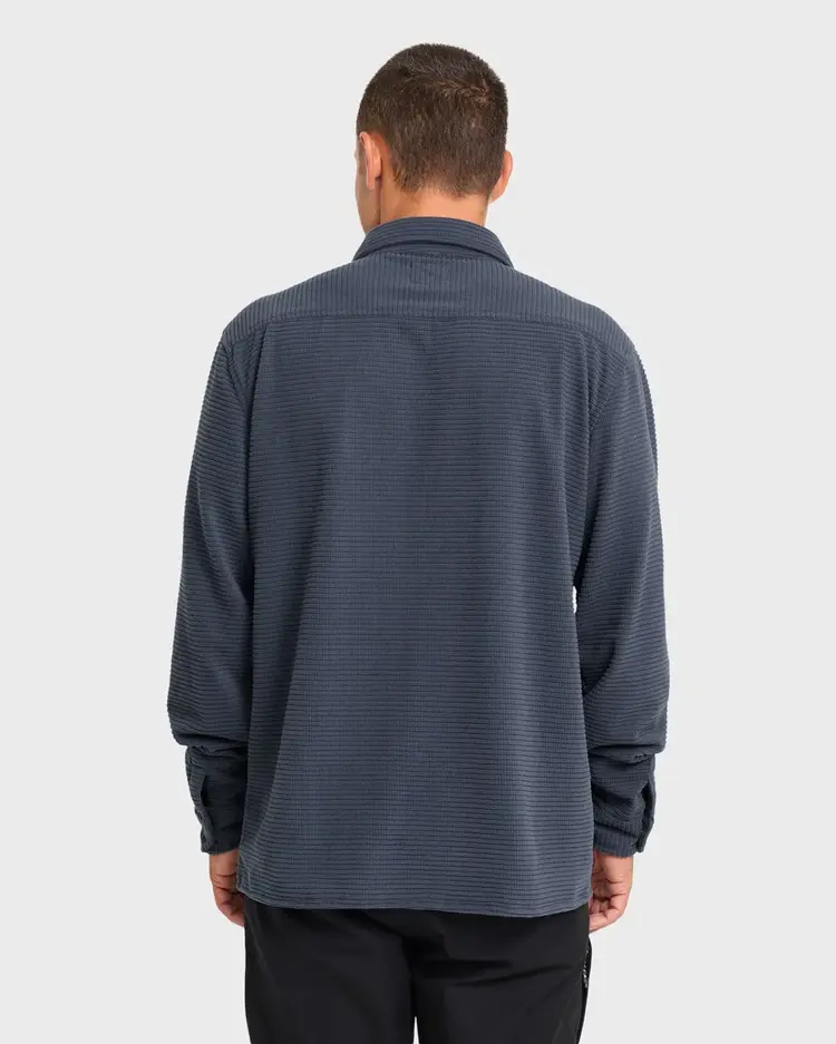 BILLABONG ADVENTURE DIVISION RIDGE LONG SLEEVE FLEECE OVERSHIRT