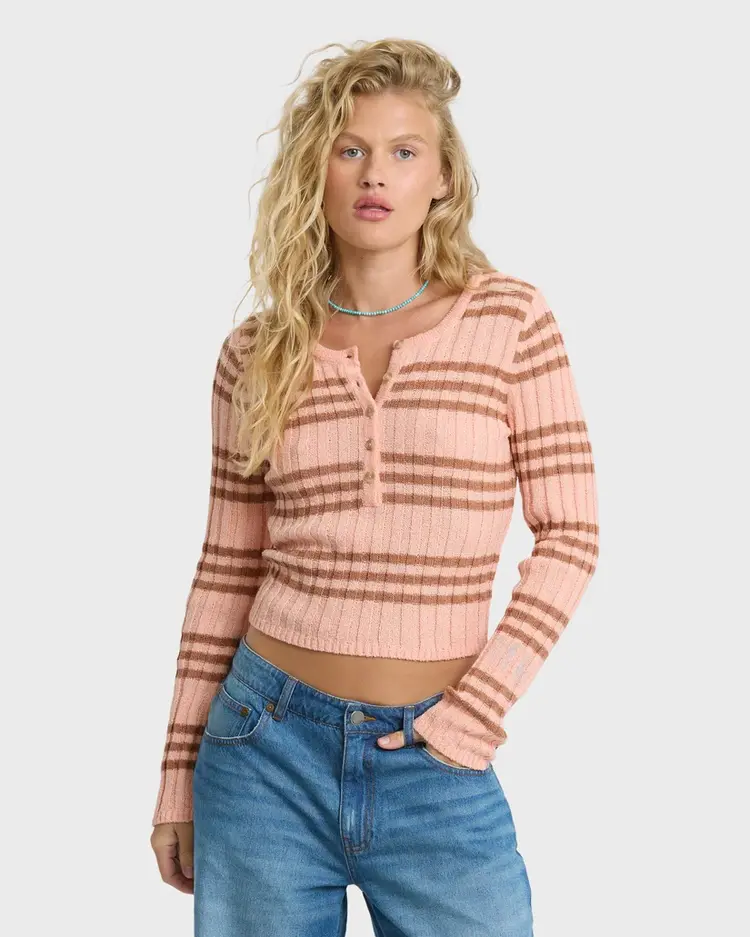 BILLABONG ZIGGY V-NECK SWEATER