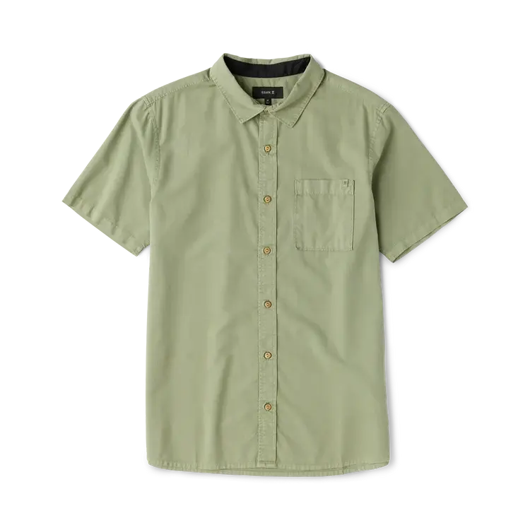 ROARK MADE TO FADE SHORT SLEEVE BUTTON UP SHIRT