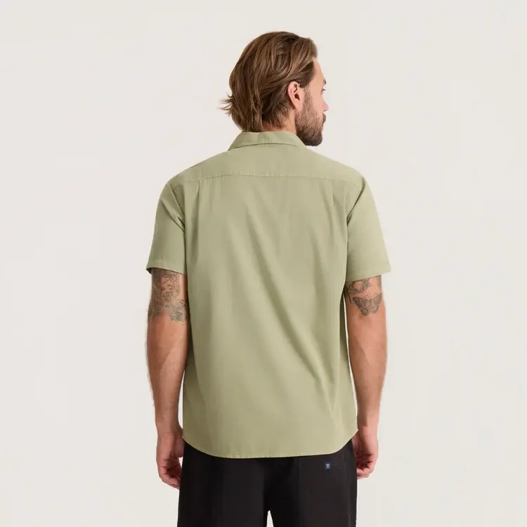 ROARK MADE TO FADE SHORT SLEEVE BUTTON UP SHIRT