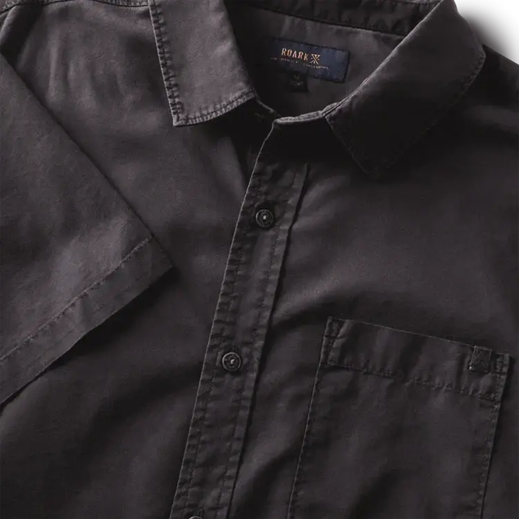 ROARK MADE TO FADE SHORT SLEEVE BUTTON UP SHIRT