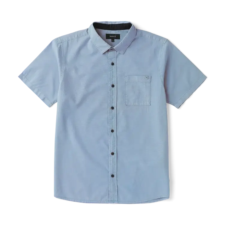 ROARK  MADE TO FADE SHORT SLEEVE BUTTON UP SHIRT