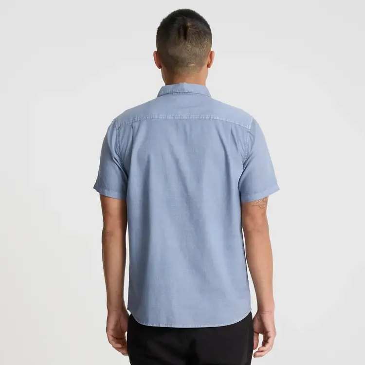 ROARK  MADE TO FADE SHORT SLEEVE BUTTON UP SHIRT