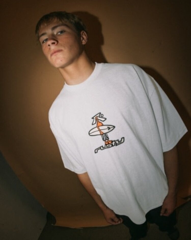 RUSTY USA DR. DOT SHORT SLEEVE TEE