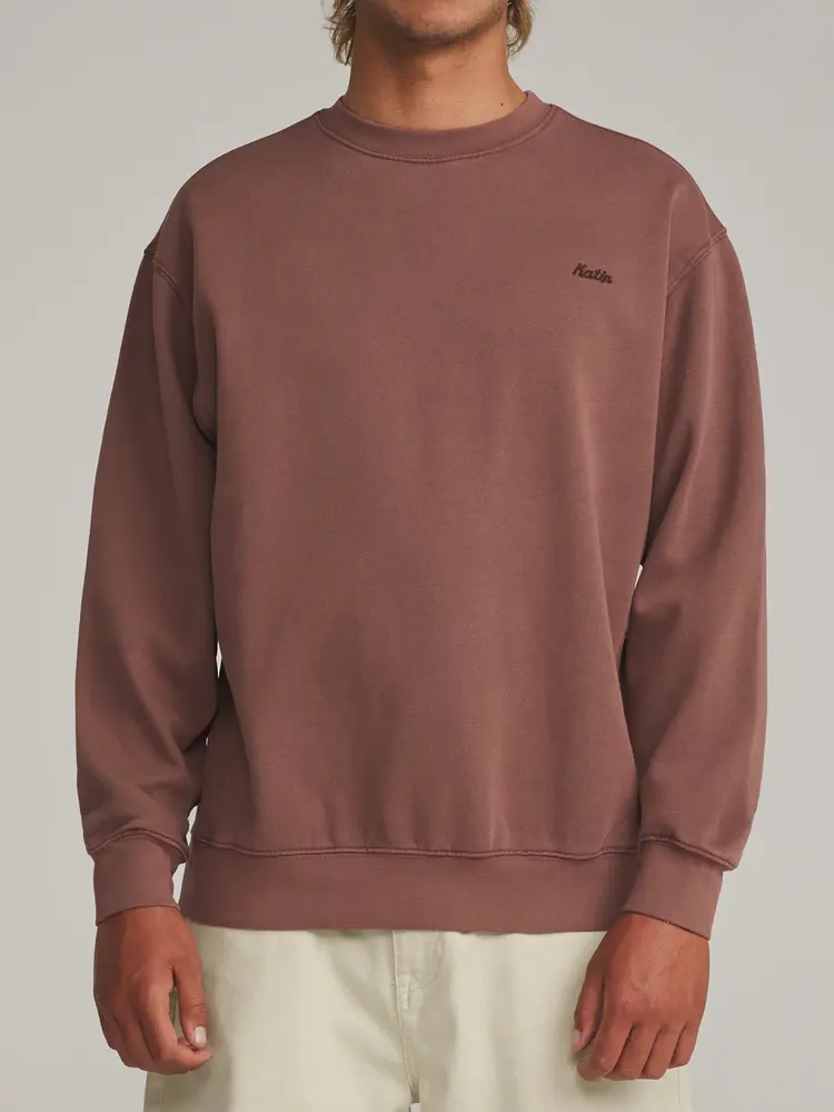 KATIN EMB CREW FLEECE