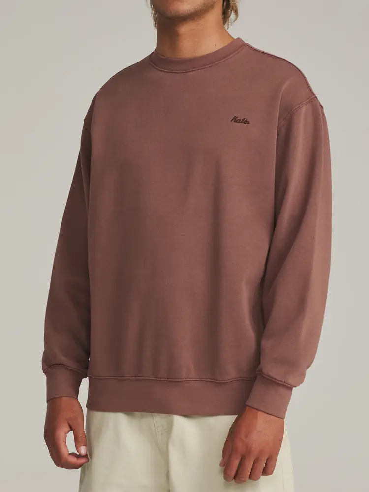 KATIN EMB CREW FLEECE