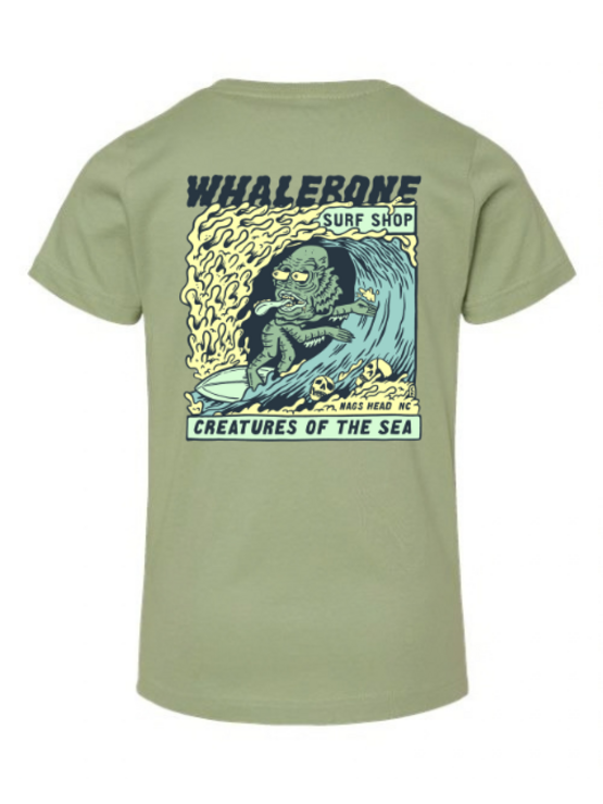 WHALEBONE LOGO Youth Creatures II Short Sleeve Tee