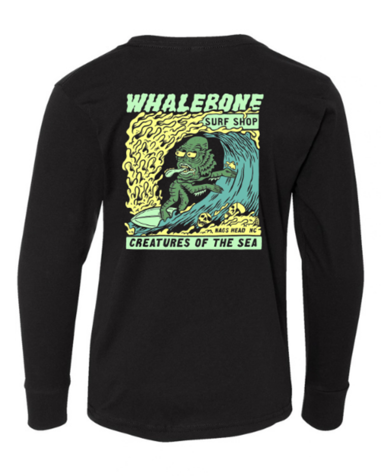 WHALEBONE LOGO YOUTH CREATURES II LONG SLEEVE TEE