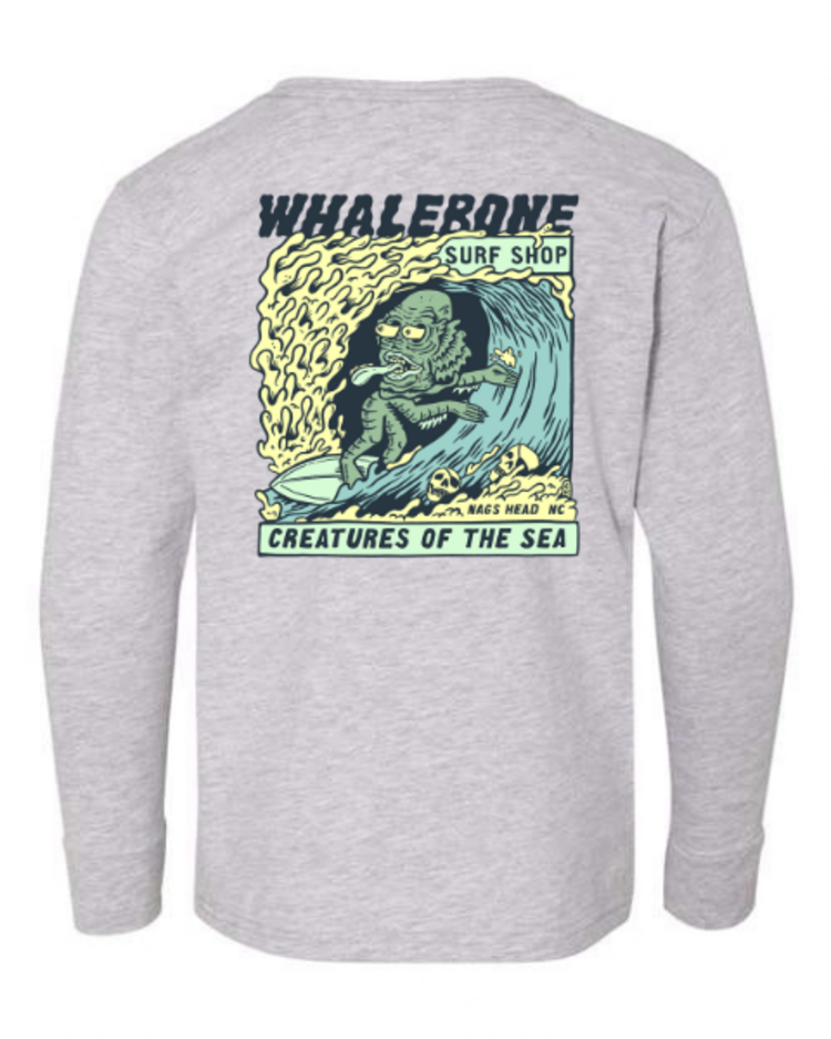 WHALEBONE LOGO YOUTH CREATURES II LONG SLEEVE TEE