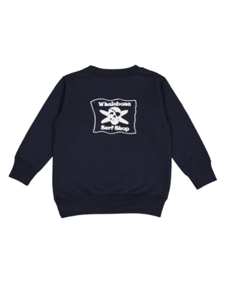 WHALEBONE LOGO OG GLOW TODDLER CREWNECK SWEATSHIRT