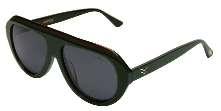 I-SEA ASPEN HUNTER GREEN/SMOKE POLARIZED LENS