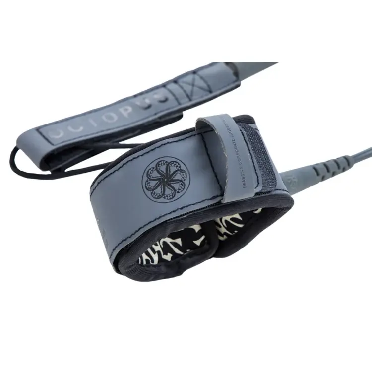 OCTOPUS MISSION: CONTROL 5.5" SURF LEASH - GREY