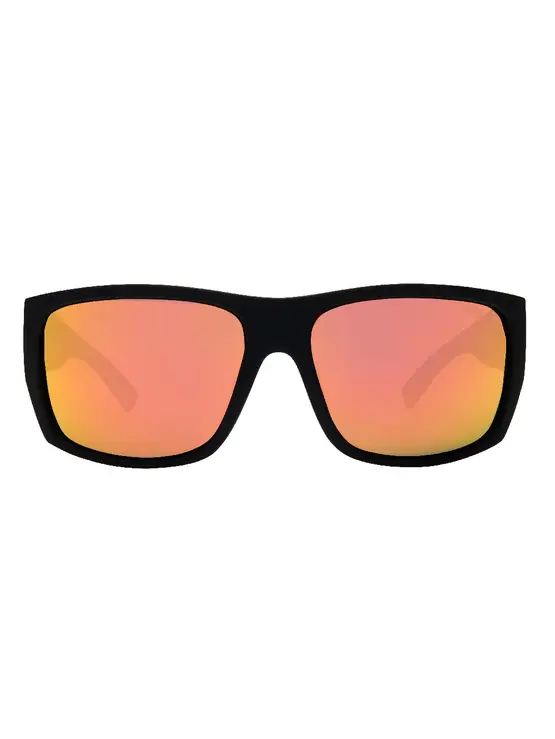 I-SEA Captain - Black/Red Mirror Polarized Lens