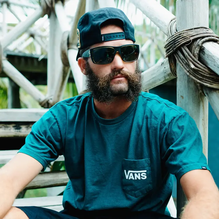I-SEA CAPTAIN BLACK/GREEN POLARIZED LENS