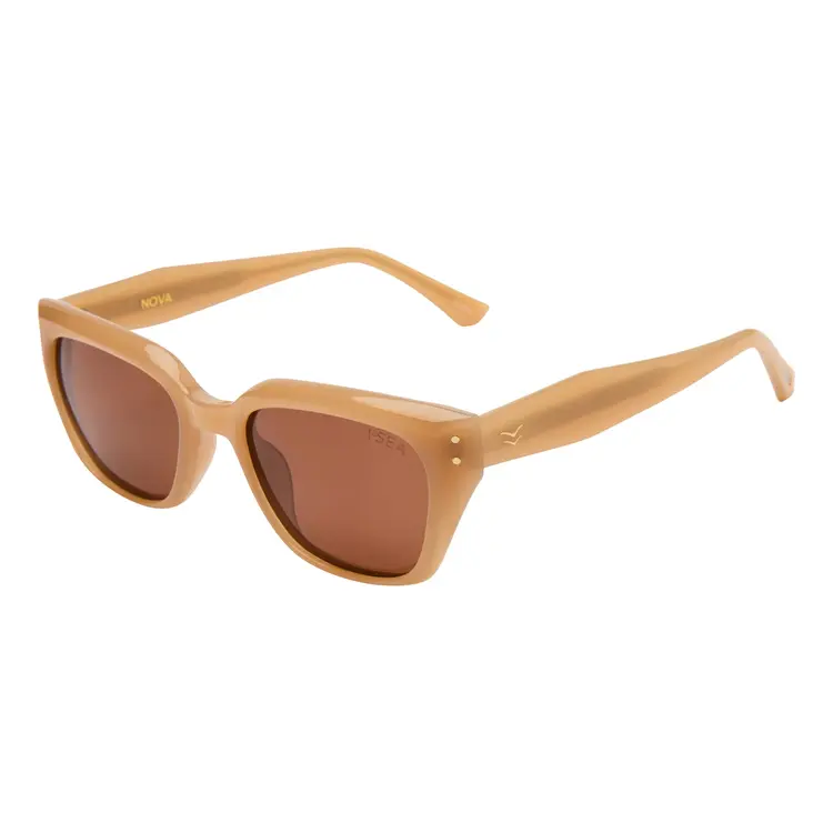 I-SEA NOVA  VANILLA/BROWN POLARIZED LENS
