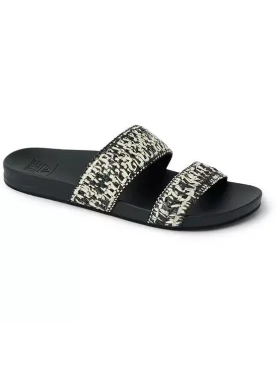 REEF Cushion Vista Braid - Black/White