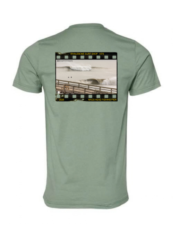 WHALEBONE LOGO New Nags Head Pier 26 Jersey Short Sleeve Tee