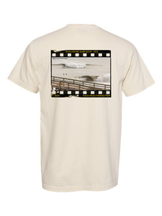 WHALEBONE LOGO New Nags Head Pier 26 Short Sleeve Tee