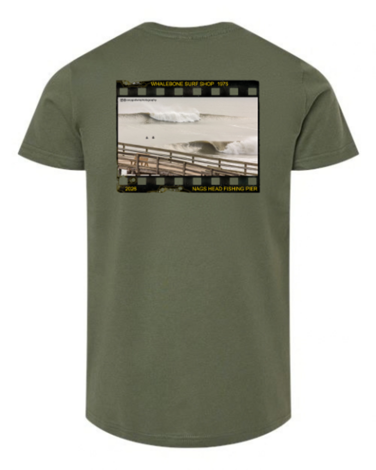 WHALEBONE LOGO NEW NAGS HEAD PIER 26 SUEDED SHORT SLEEVE TEE