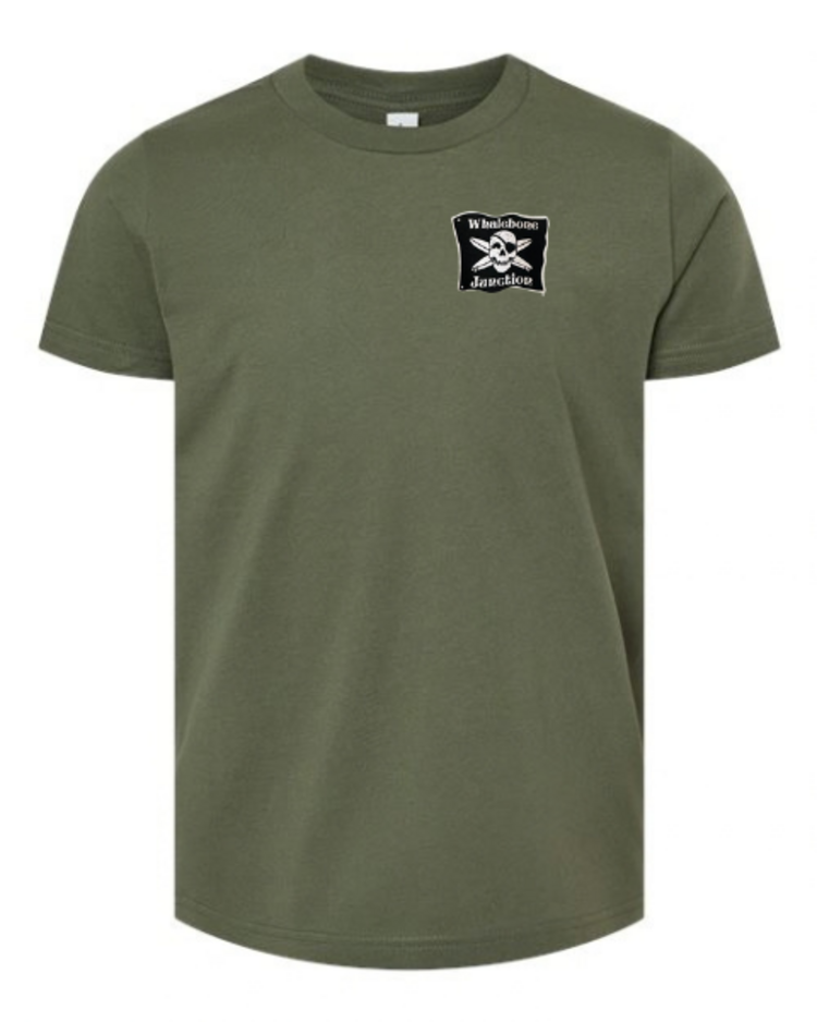 WHALEBONE LOGO NEW NAGS HEAD PIER 26 SUEDED SHORT SLEEVE TEE