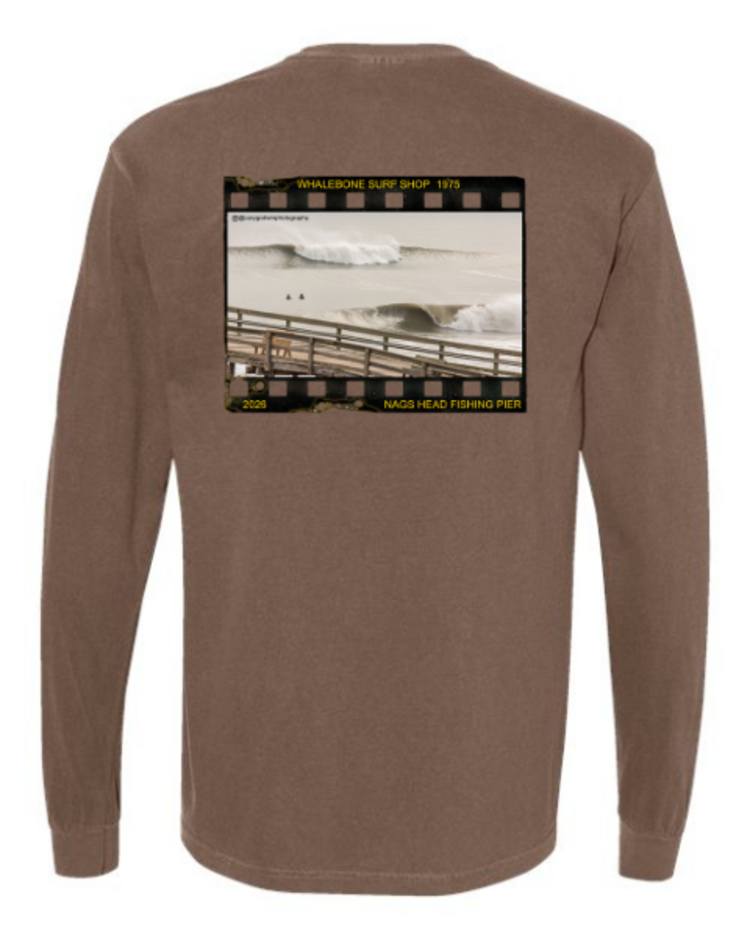 WHALEBONE LOGO NEW NAGS HEAD PIER 26 LONG SLEEVE TEE