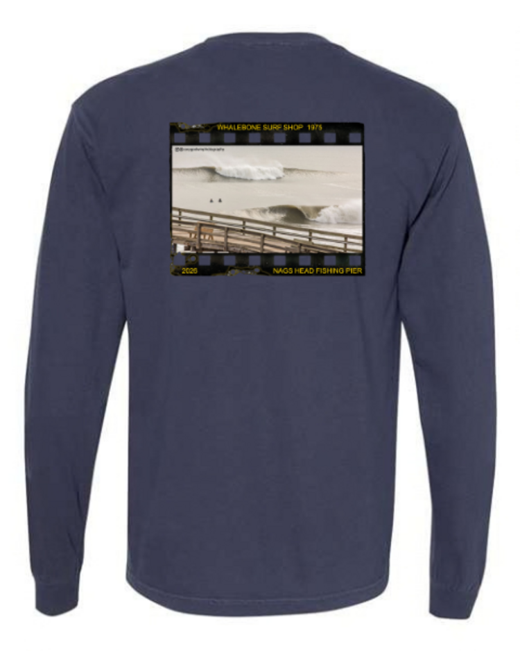 WHALEBONE LOGO NEW NAGS HEAD PIER 26 LONG SLEEVE TEE