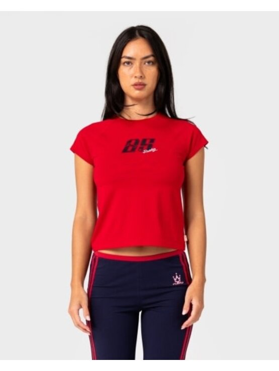 RUSTY USA Alba Cap Sleeve Baby Tee