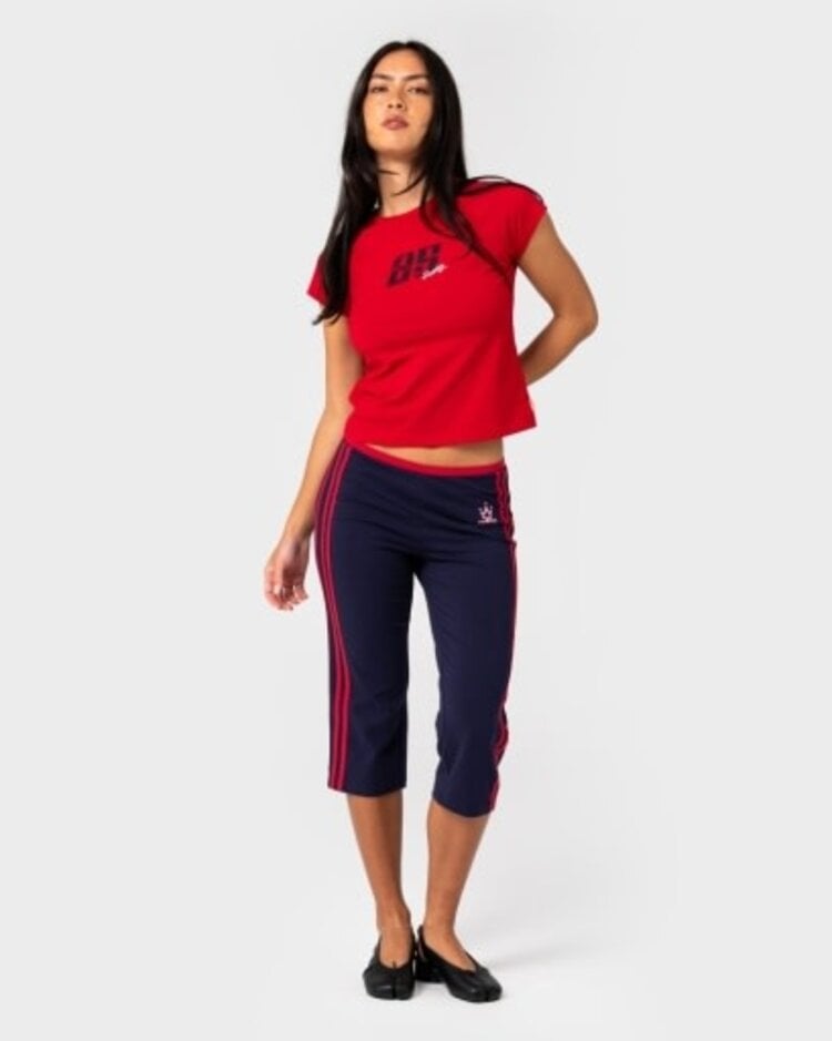 RUSTY USA ALBA CAP SLEEVE BABY TEE