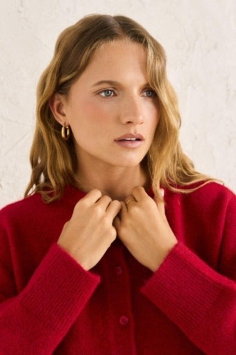 RHYTHM ESTELLE FLUFFY CARDIGAN