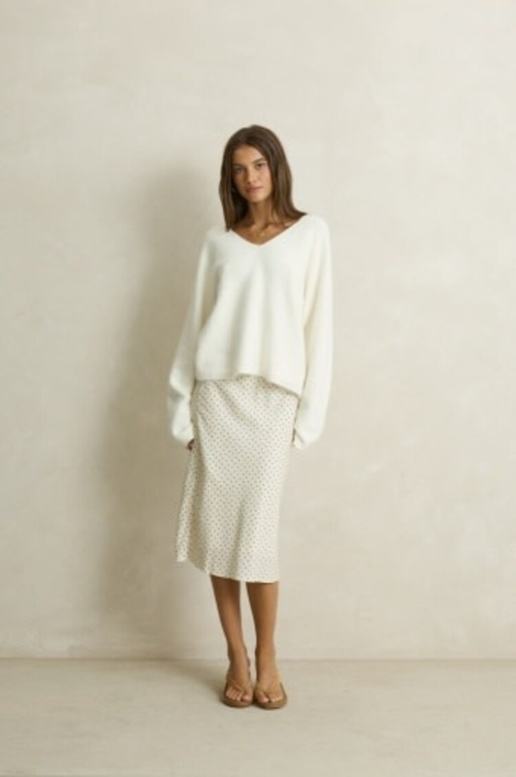 RHYTHM MAISY MIDI SKIRT