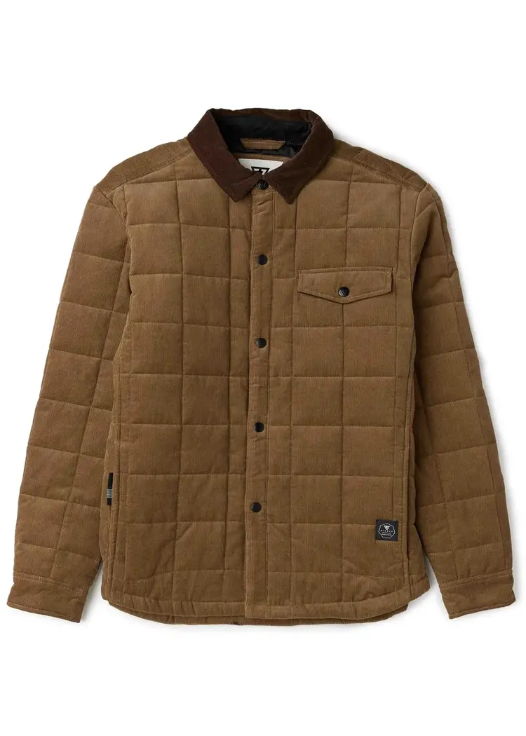 VISSLA CRONKITE ORGANIC CORD JACKET