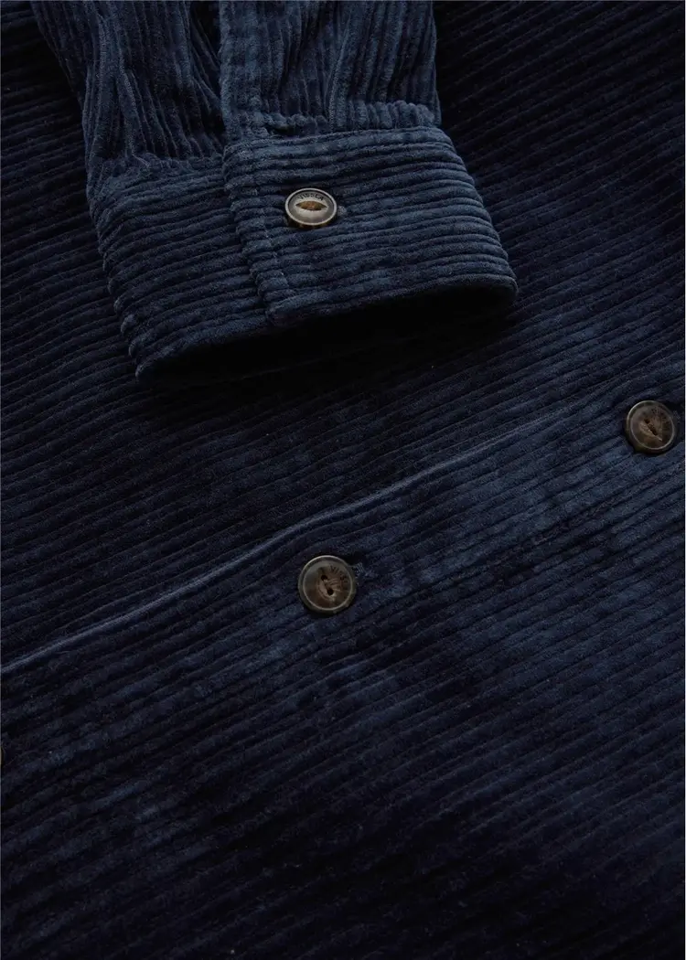 VISSLA BLINKER CORD OVERSHIRT