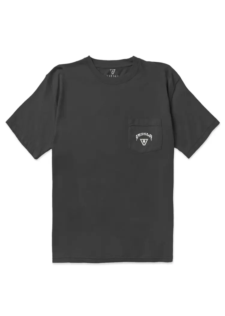 VISSLA HIGH WATER ORGANIC PKT TEE