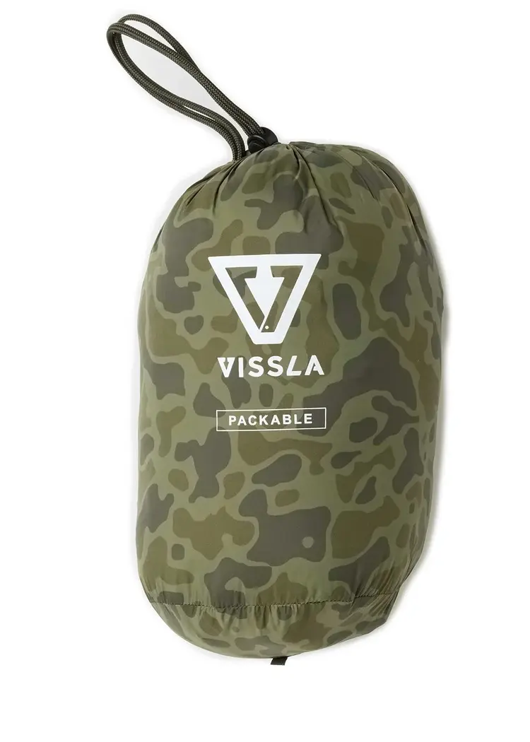 VISSLA PACIFIC PACKABLE ECO PUFF JACKET