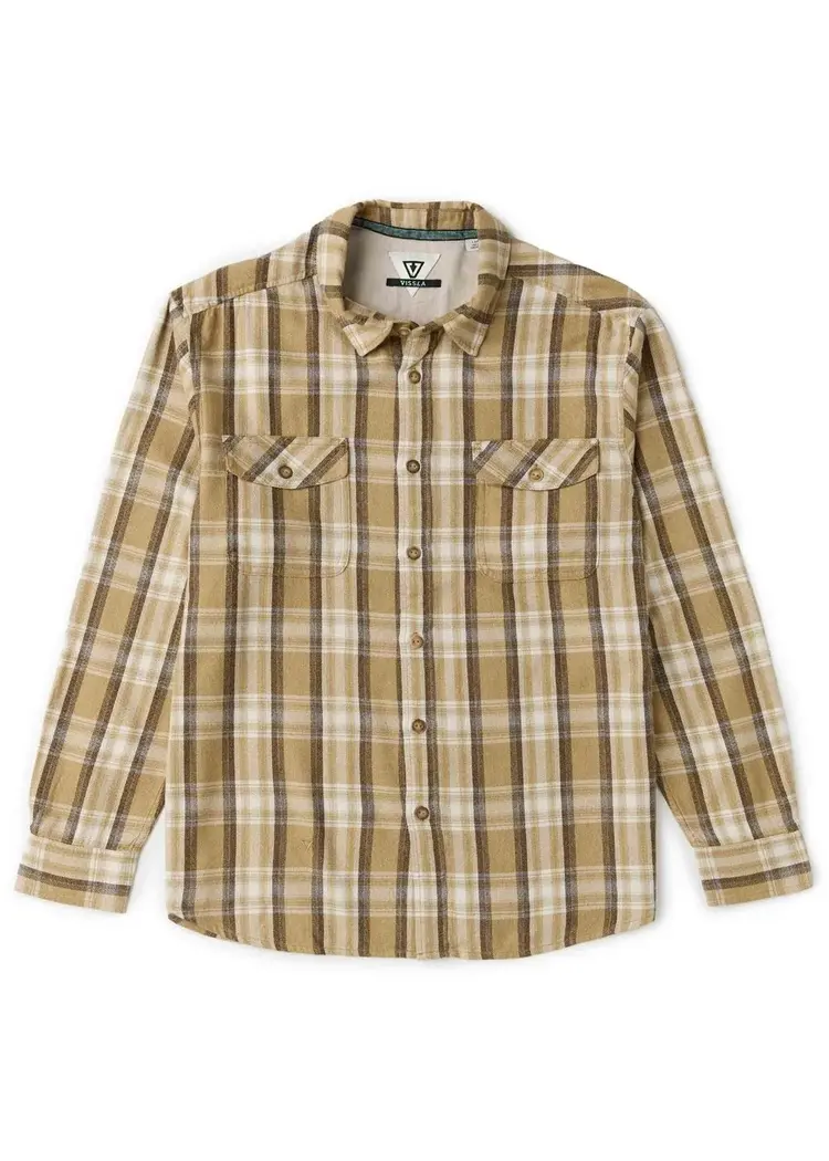 VISSLA COAST LIGHTWEIGHT ECO FLANNEL