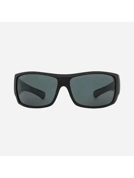 CARVE EYEWEAR Wolfpak - Floating Matte Black with Gray Injected Polarized Hydrophobic Lens