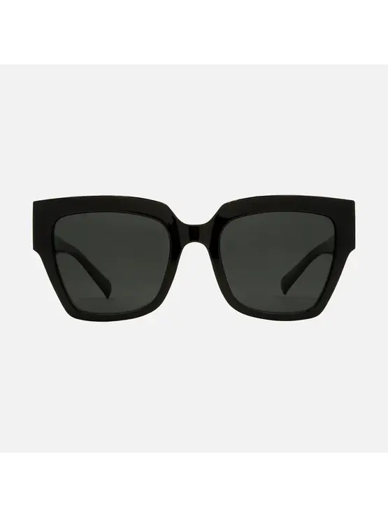CARVE EYEWEAR Valerie - Gloss Black with Gray Injected Polarized Lens