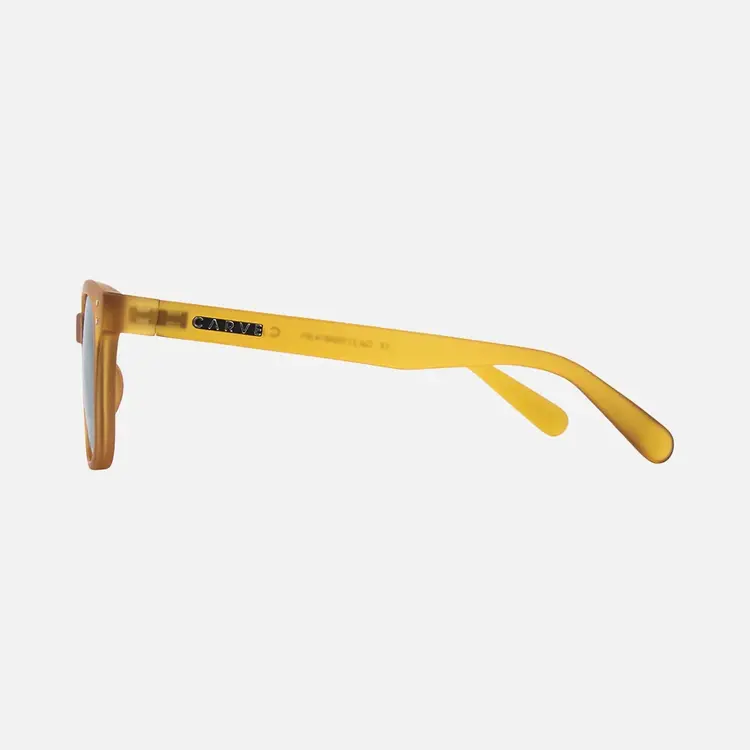 CARVE EYEWEAR HOMELAND - MATTE HONEY WITH GREEN POLARIZED LENS
