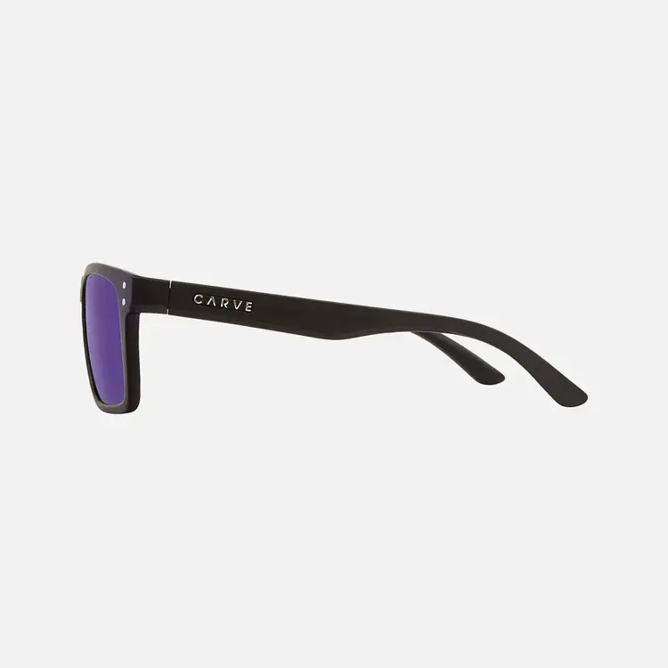 CARVE EYEWEAR GOBLIN - GLOSS BLACK WITH GRAY POLARIZED LENS