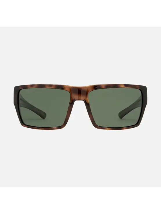 CARVE EYEWEAR Sanada - Gloss Muted Tort Frame Green Polarized Lens