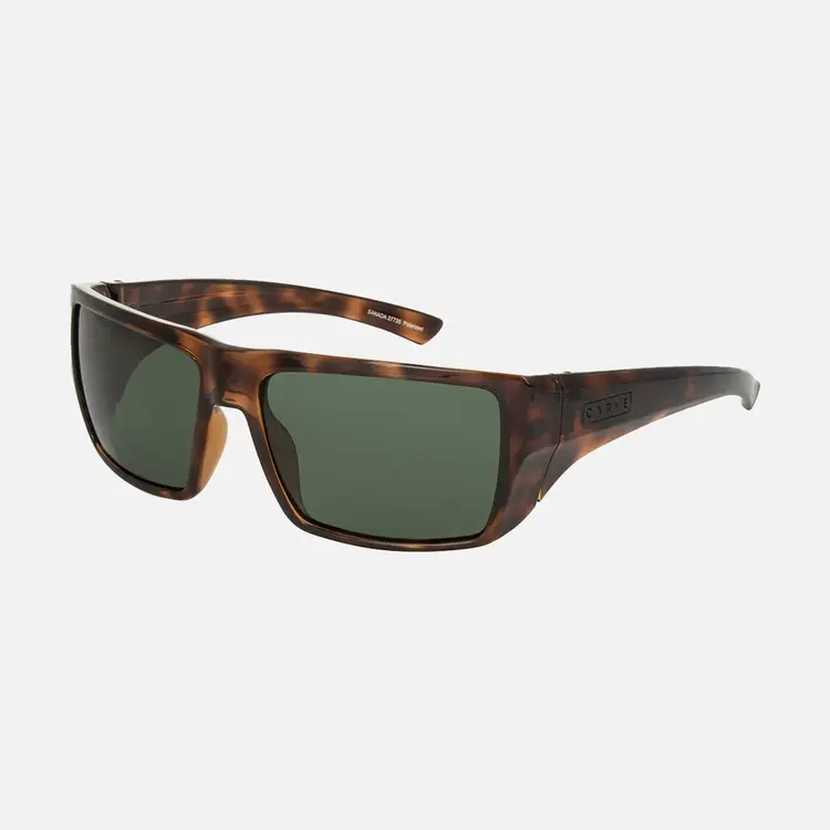 CARVE EYEWEAR SANADA - GLOSS MUTED TORT FRAME GREEN POLARIZED