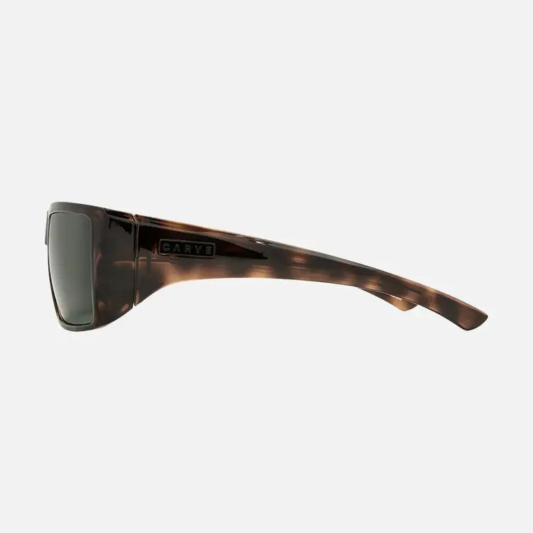 CARVE EYEWEAR SANADA - GLOSS MUTED TORT FRAME GREEN POLARIZED