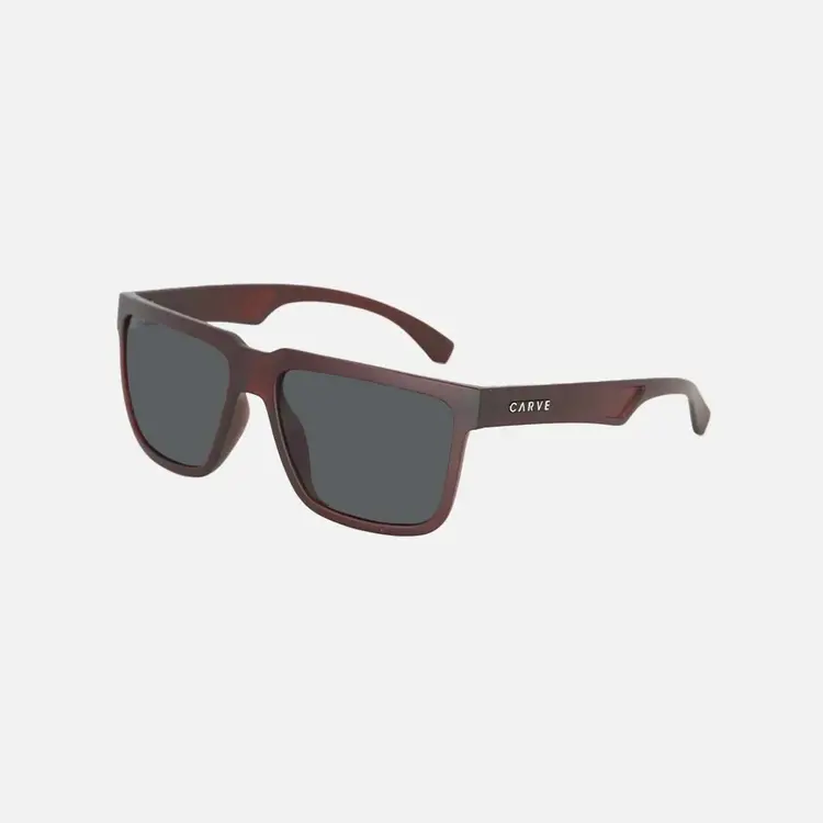 CARVE EYEWEAR PHENOMENON MATTE BROWN WITH GRAY LENS